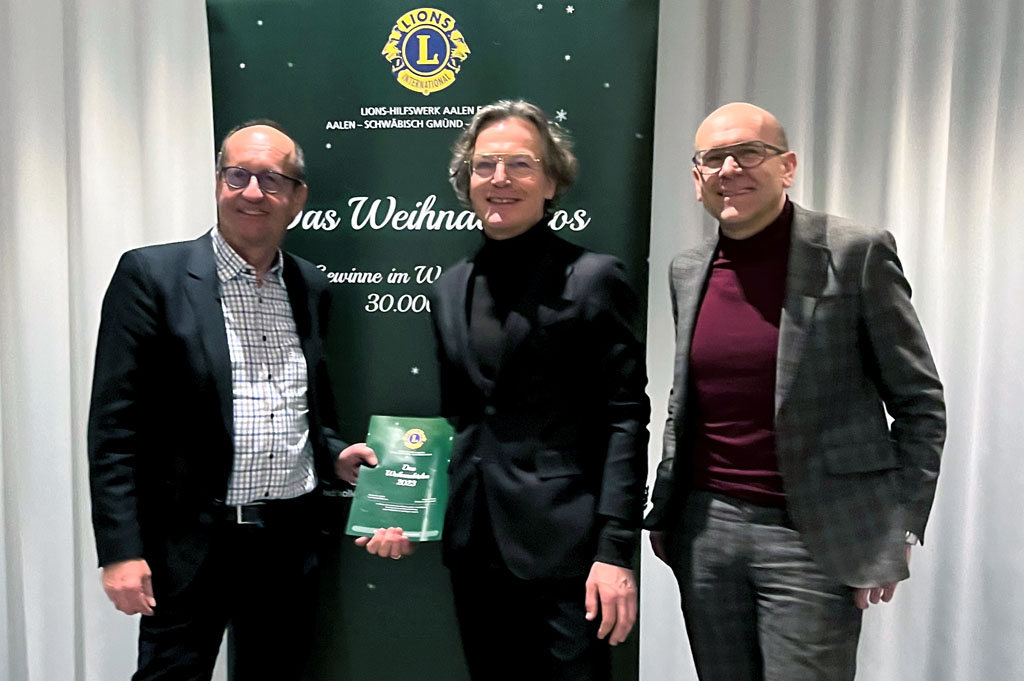 Read more about the article Gewinner der Weihnachtslosaktion des Lions Club Aalen stehen fest